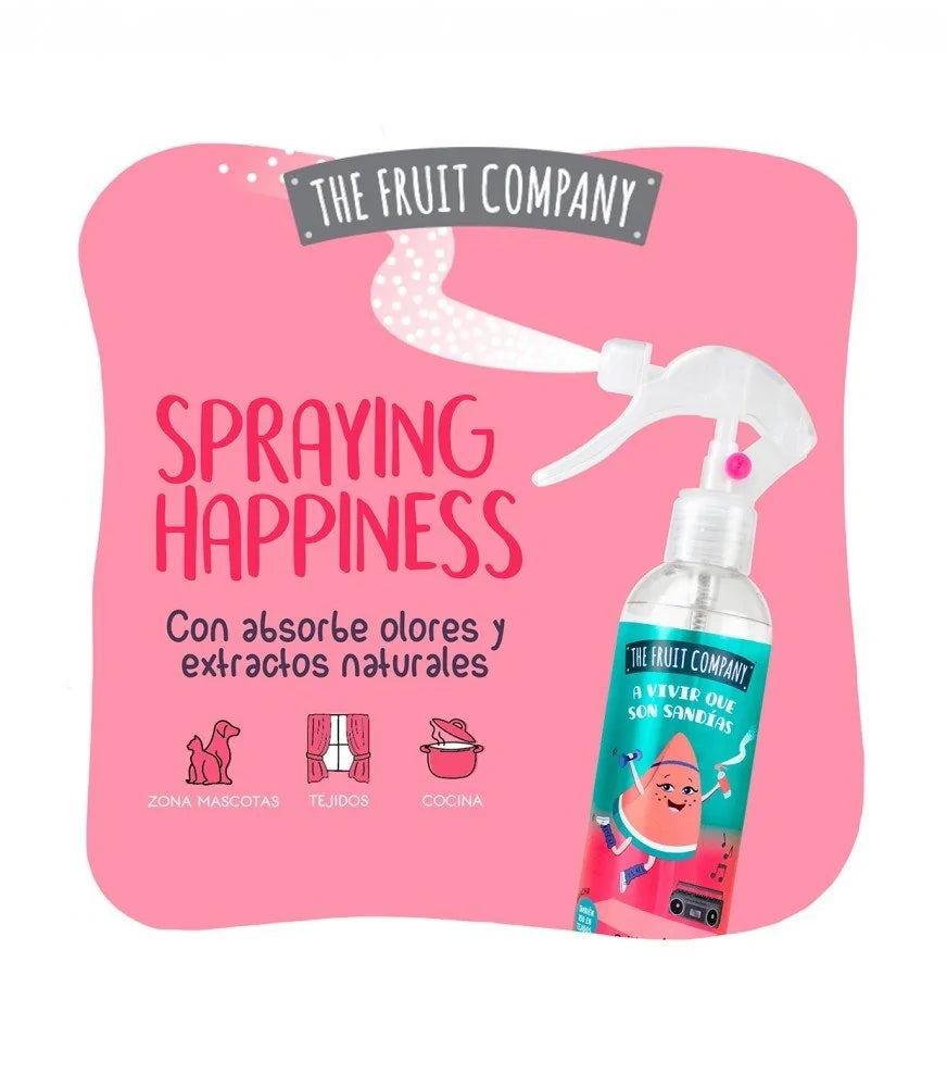 Spray d'ambiance air et tissus "the fruit company" 250 ml